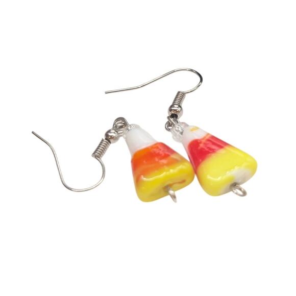 Halloween Spiders Ghouls & Candy Corn Bracelet & Earrings - Picture 6 of 7